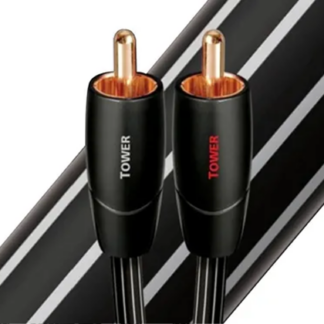 TOWER01R Cable Rca De Audio Estéreo, 1M AUDIOQUEST