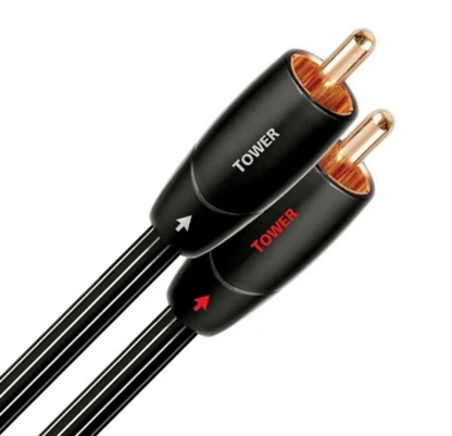 TOWER02R Cable Rca Audio Análogo Estereo 2MTS, AUDIOQUEST