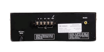 1032 Amplificador Mezclador 35W ASAJI - Image 2