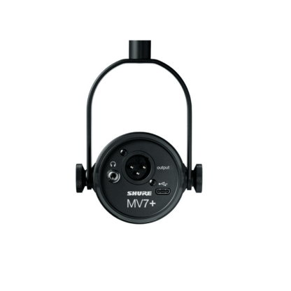 MV7+ Micrófono Para Podcast Dynamic Usb-C y Xlr SHURE - Image 2