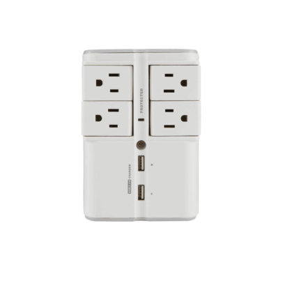 SA-OWSP42-W1 ACONDICIONADOR DE ENERGIA 4+2 USB SANUS