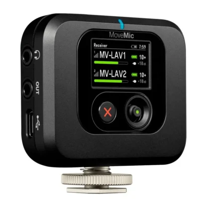 MV-R RECEPTOR PORTATIL PARA CÁMARAS O MOVILES SHURE - Image 2