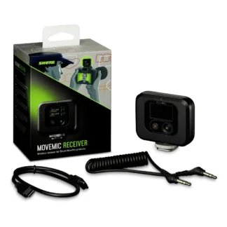 MV-R RECEPTOR PORTATIL PARA CÁMARAS O MOVILES SHURE